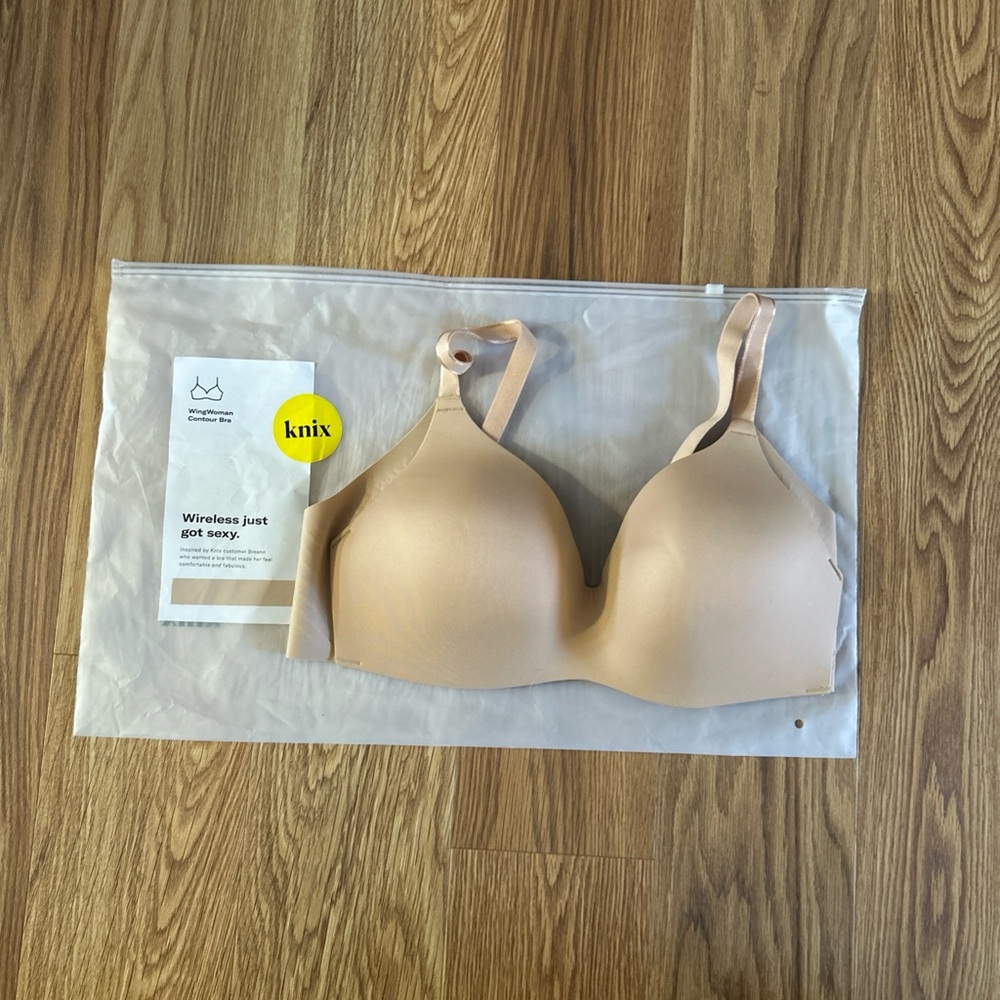 Knix Nude Wireless Bra